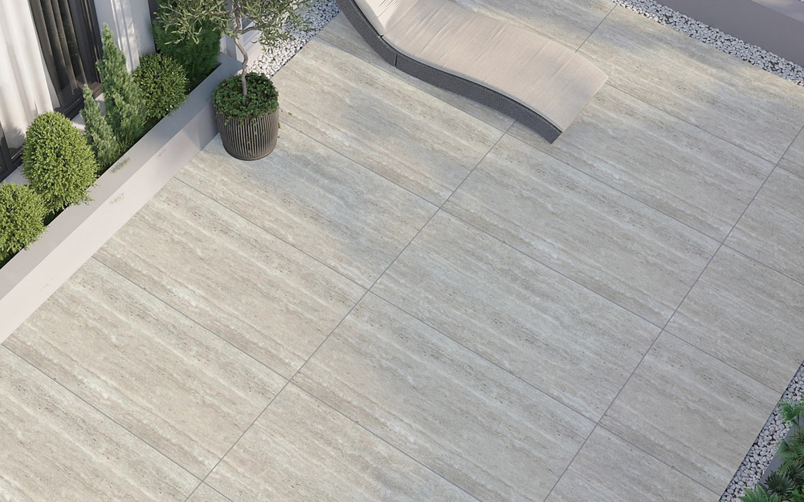 Classic Roman Travertine Grey