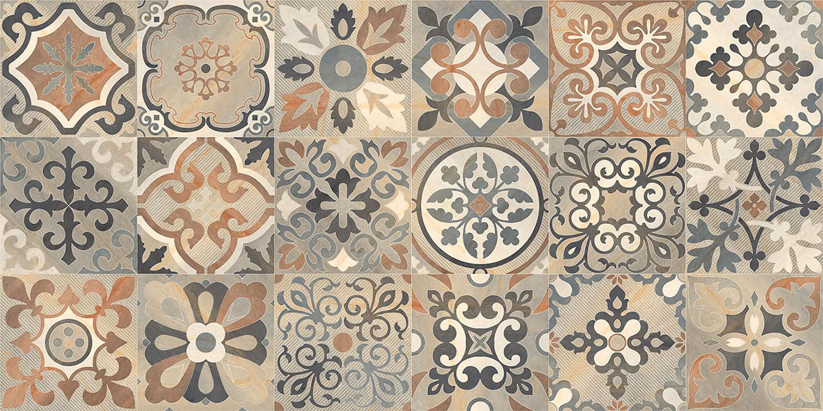 PD Quadra Brown Decor